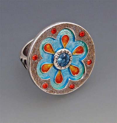 Discoidal Ring by Joy Funnell